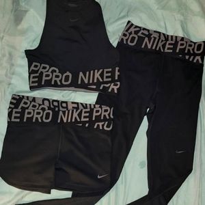 Nike pro intertwist set
